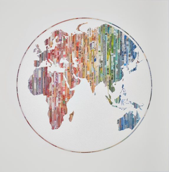 New World Order Map print