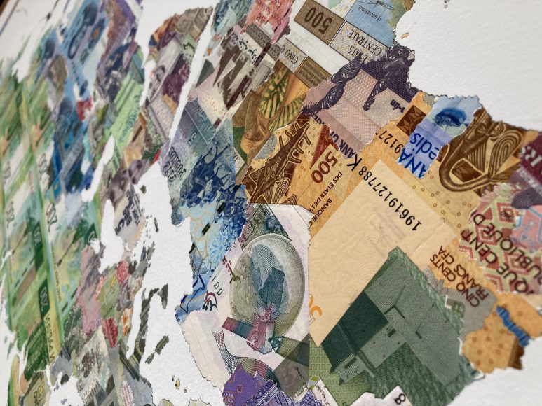 Money Map of The World MMXX - MMXXI. Detail 1
